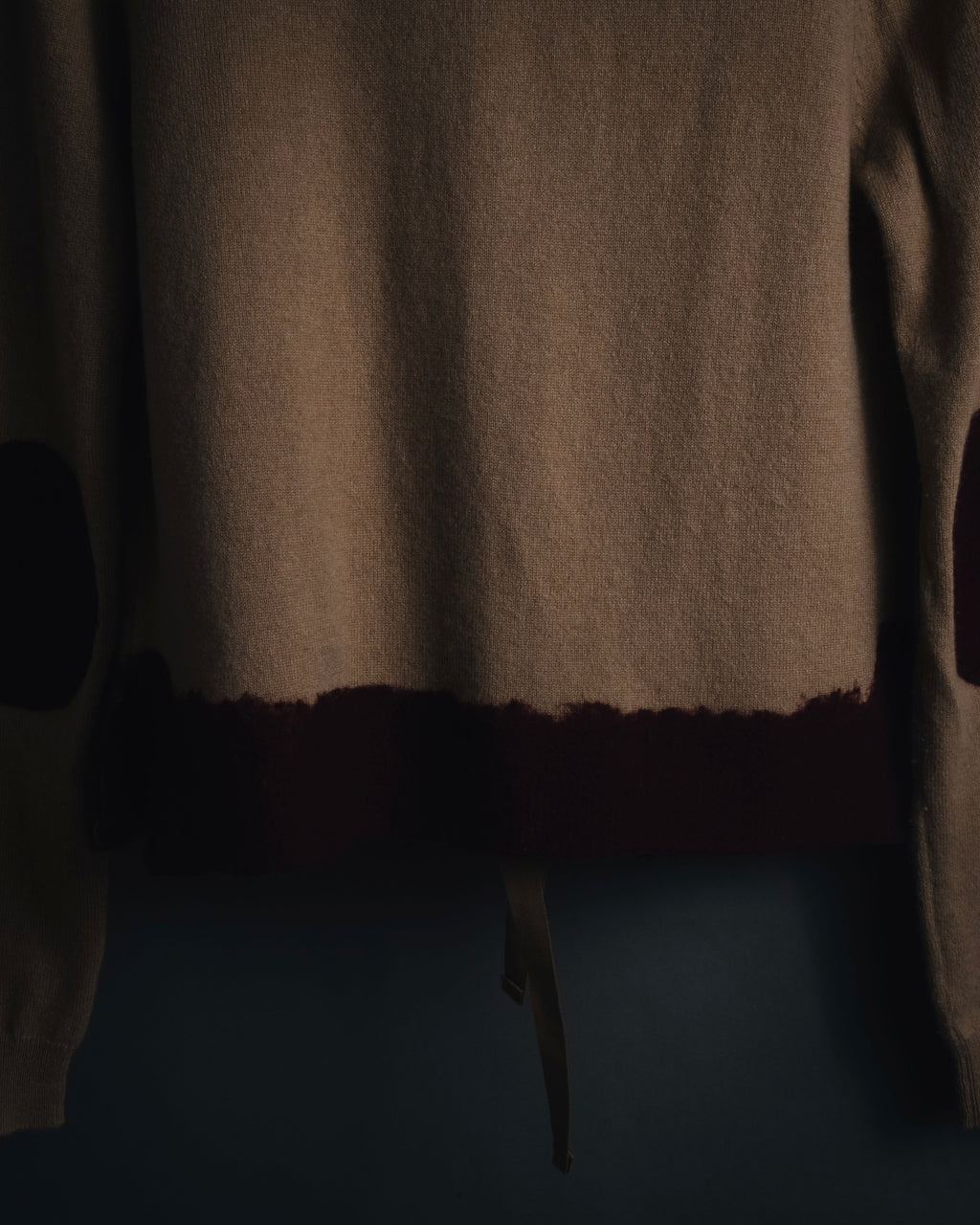 "PRADA" 2010 AW bow-tie closure cropped cashmere cardigan