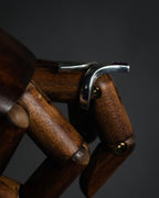 “GUCCI” 1990’s-2000’s Amethyst bypass silver ring