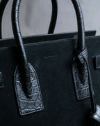 "Saint Laurent" Sac du Jour leather combination 2way bag