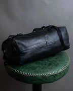 "MARNI" Side ribbon design rounded body leather bag