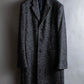 "DOLCE & GABBANA" Oversized tweed long chesterfield coat