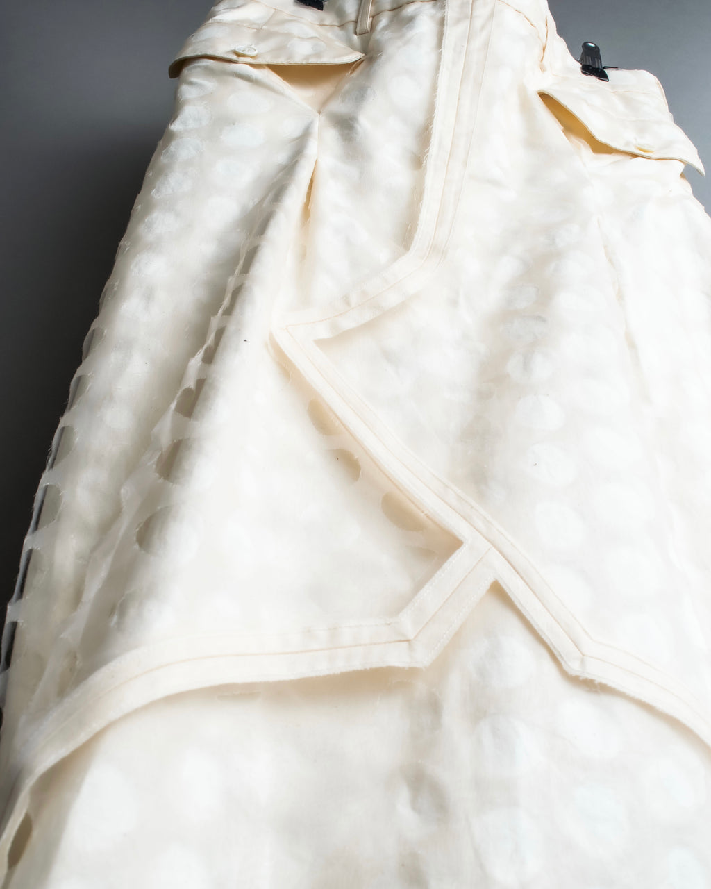 "MAISON MARGIELA" 20SS Polka dot tulle layered skirt