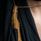 "CELINE" Fringe emblem design long necklace
