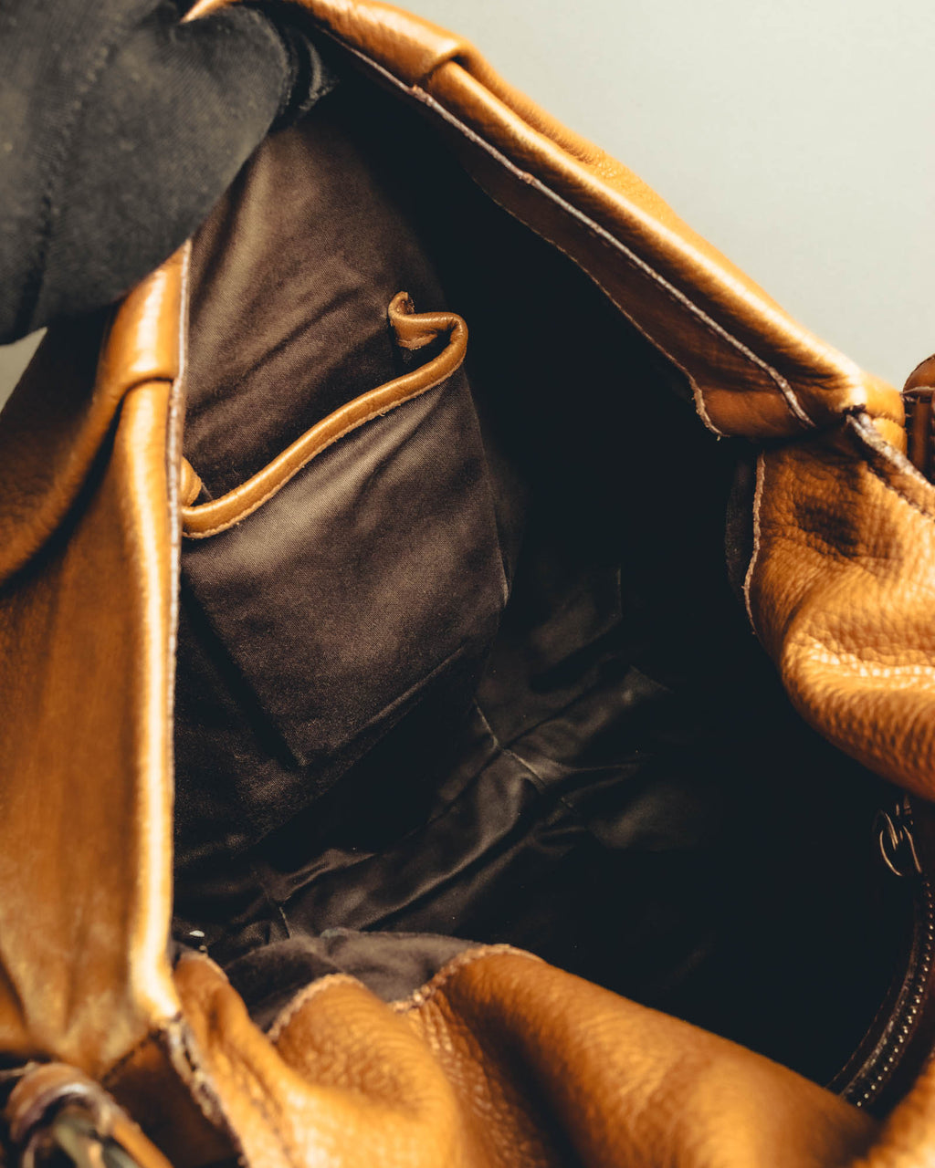"JIL SANDER" Soft grained leather shoulder bag