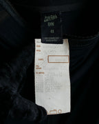 "JEAN PAUL GAULTIER MAILLE FEMME" Sheer shirring design design half pants