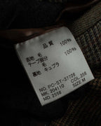 "PAUL SMITH" Flaming detail glen plaid set up