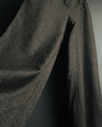 -SPECIAL- “CHANEL” 05AWmicro houndstooth tweed wide trousers