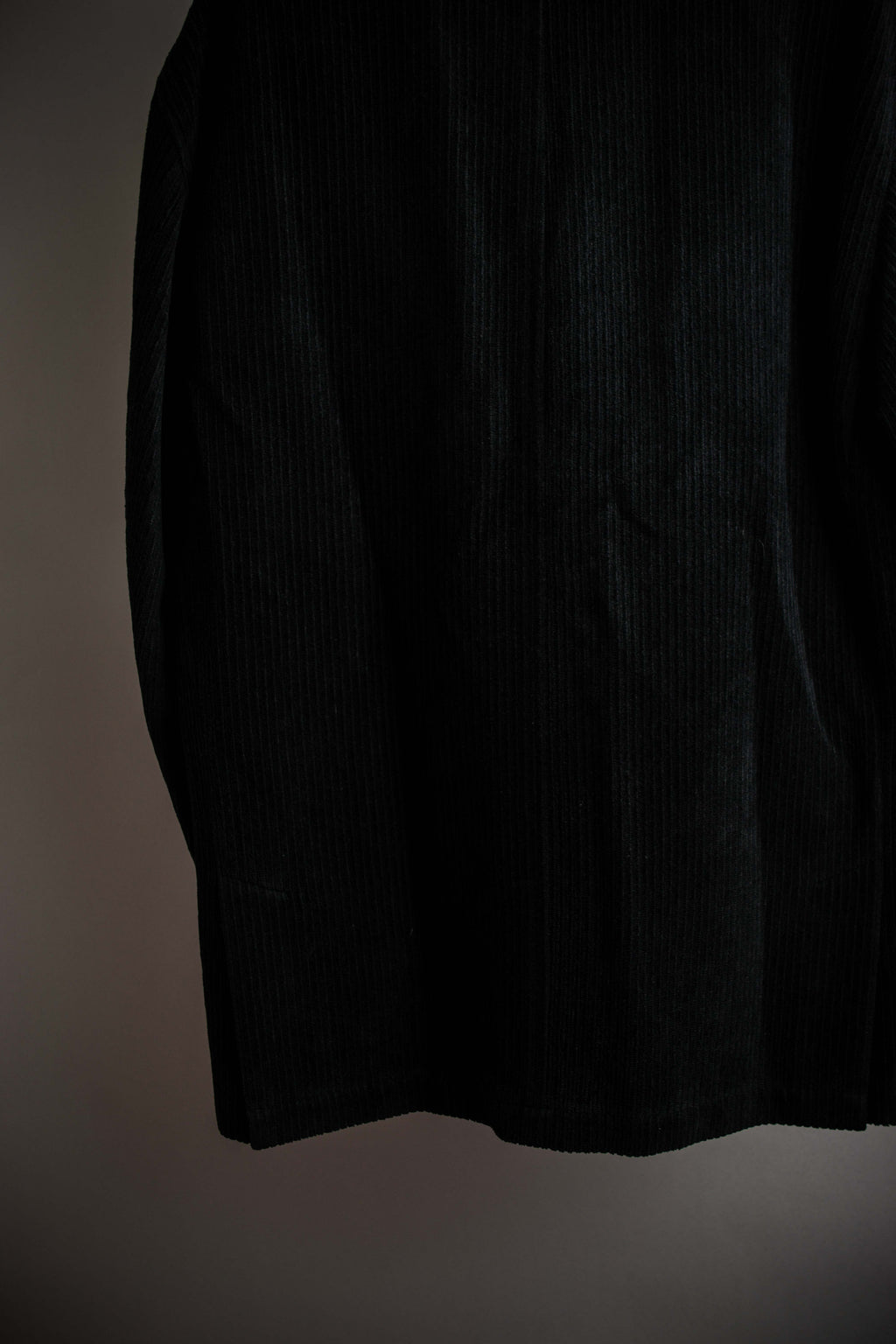 "BURBERRY" Thick wale corduroy oversized tailored jacket