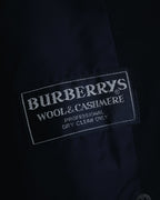 –SPECIAL– "BURBERRYS" Late 80’s-early 90’s wool and cashmere double-breasted chester coat