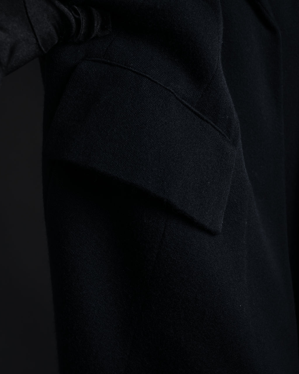 “KEITA MARUYAMA” Floral appliqué one-button chelsea coat