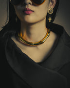 –SPECIAL– "GUCCI" 2025- Sculptural bamboo choker necklace