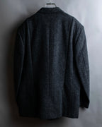 "COMME des GARCONS HOMME PLUS" Structured cut double-breasted tailored jacket
