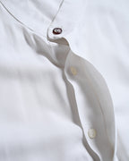 VINTAGE/ Band Collar Oversized Drape Shirt