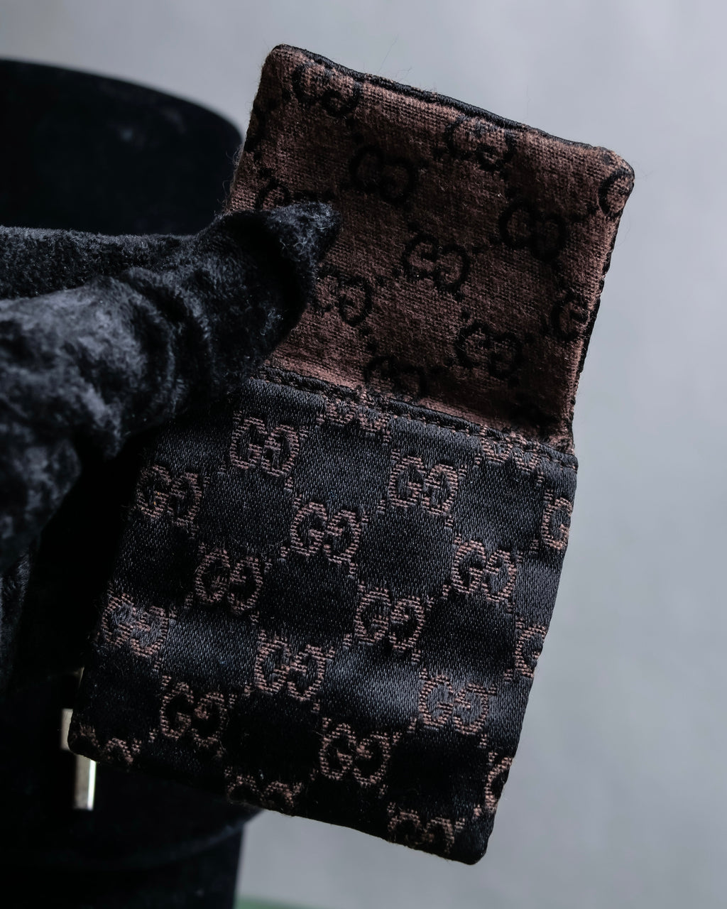 "GUCCI" Cross motif silver 925 necklace