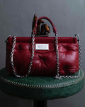 "MAISON MARGIELA" Red color Glam Slam chain shoulder bag