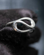 "Tiffany&Co" Elsa Peretti open wave ring