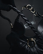 –SPECIAL– "Salvatore Ferragamo"
00’s Gancini gathered leather hobo bag