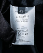 "Alexandar McQueen" Fur trimmed design shaped tailored jacket