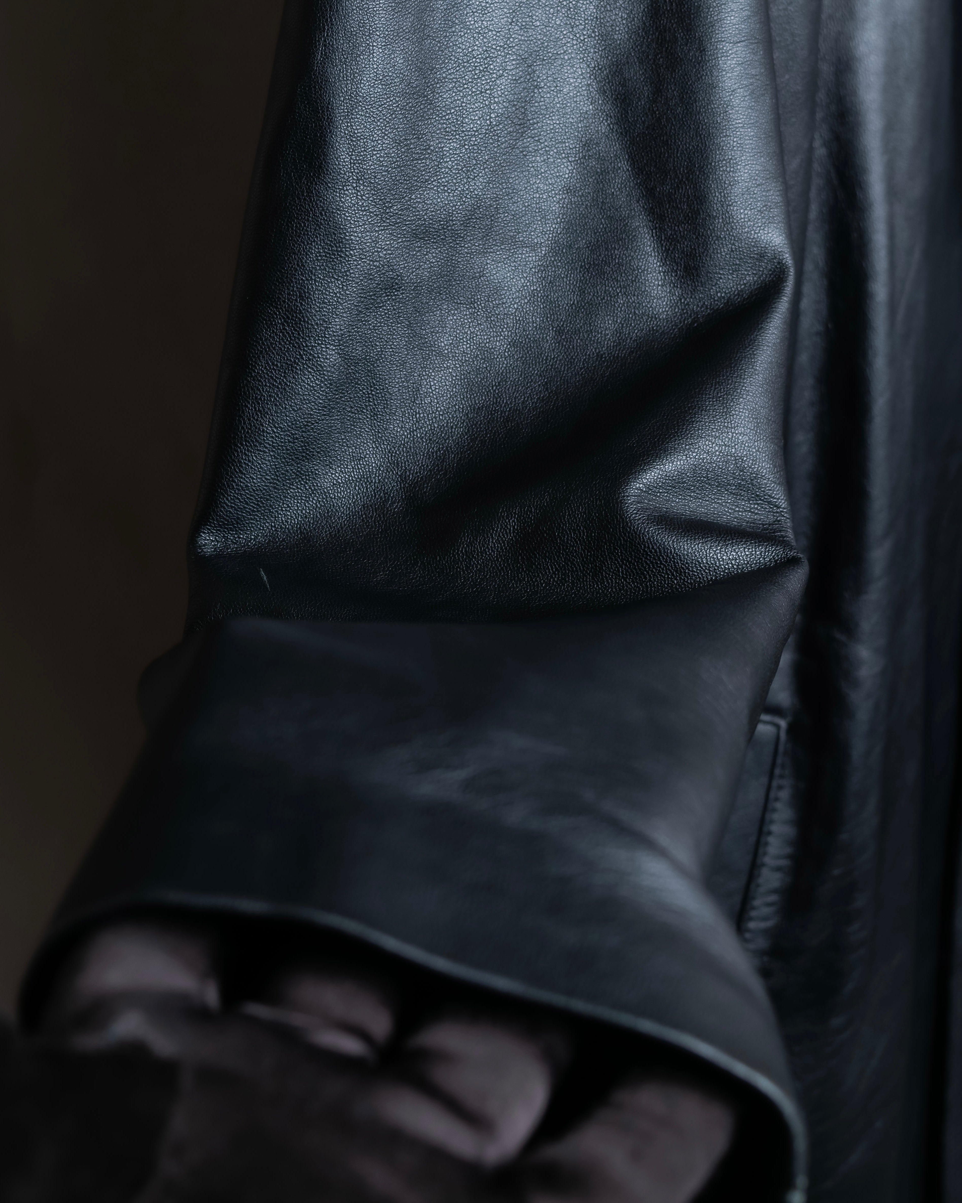 "GIANNI VERSACE COUTURE" Sheep skin oversized triangle color jacket