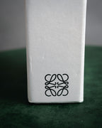 “LOEWE” 2000-2010 Script logo open cuff bracelet