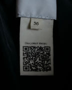 "PATOU" Ribbon shirring design poncho dress