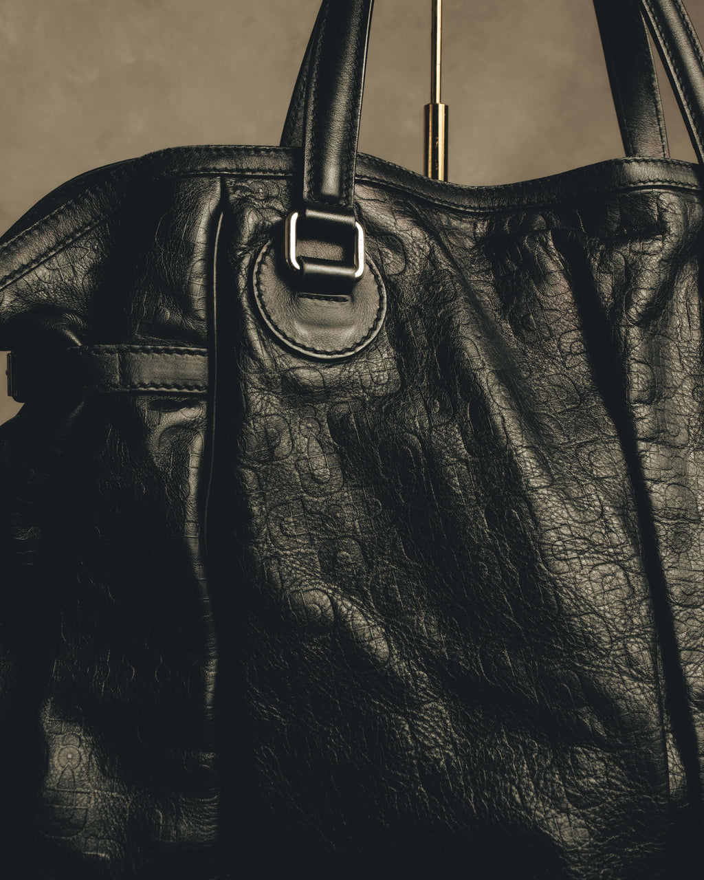 "GUCCI" 00's-10's Slouchy oversized leather tote bag