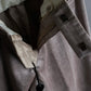 “GUCCI” silk blended corduroy flare pants