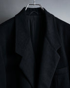 "CHRISTIAN DIOR MONSIEUR" 
Oversized double-breasted chester coat
