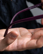 "LOEWE" Butterfly frame wine red sunglasses