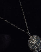 "Tiffany&Co" Olympic torch motif sterling silver necklace