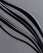 "CELINE" Bundled wrap leather layered belt