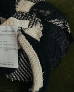 -SPECIAL- “VALENTINO” 00’s houndstooth lace flower corsage