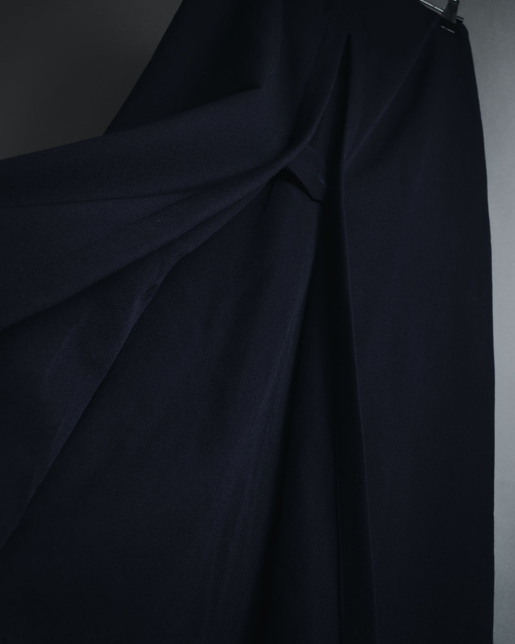 "Robe de chambre COMME des GARÇONS" 99AW asymmetrical panel wrap skirt