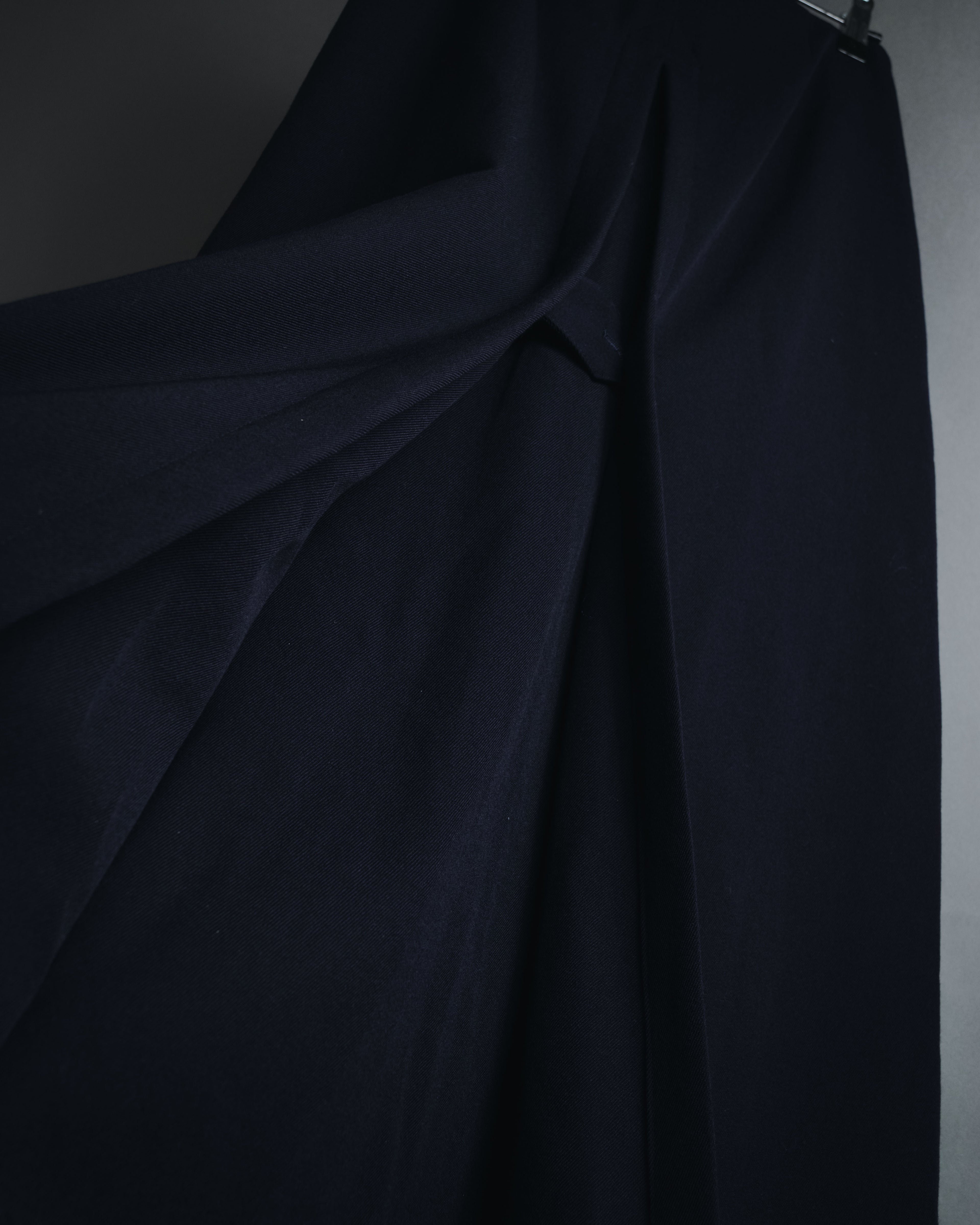 "Robe de chambre COMME des GARÇONS" 99AW asymmetrical panel wrap skirt