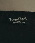 "Margaret Howell" 90's-00's Soft wool short sleeve knit top