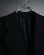 "GIORGIO ARMANI" 08’s-09’s Sharp pinstripe wool two button suit set