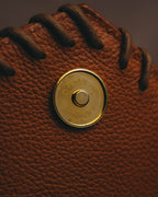 "Yves Saint Laurent" 70's-80's Cognac leather top handle bag