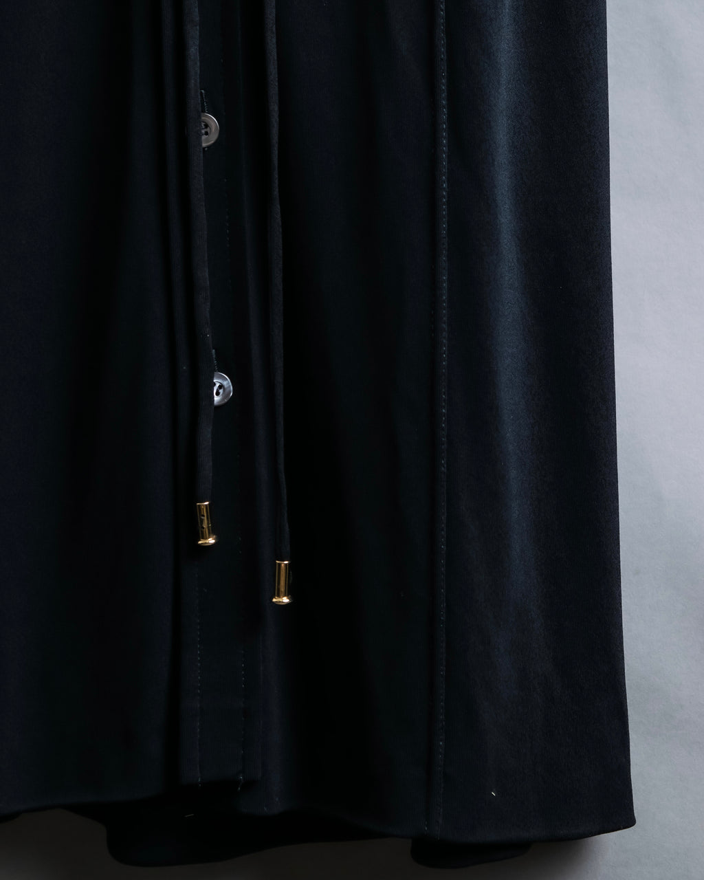 "GUCCI" Drawstring design pintuck long shirt