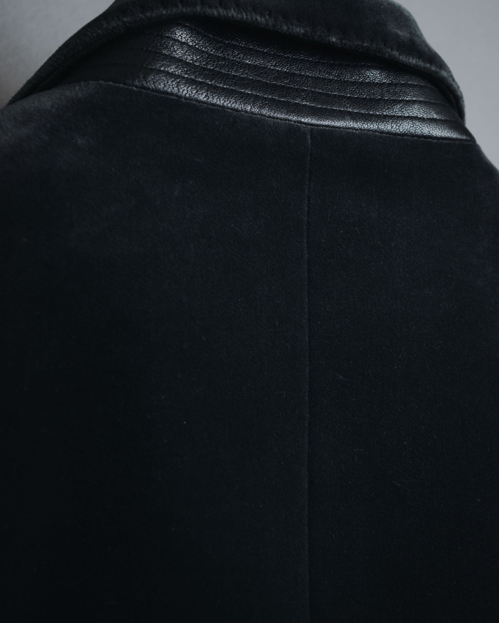 –SPECIAL– "HERMES"
00’s Velvet switchinglamb leather collar special tailored jacket