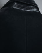 –SPECIAL– "HERMES"
00’s Velvet switchinglamb leather collar special tailored jacket