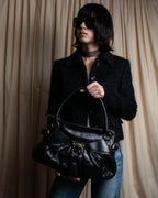 "Salvatore Ferragamo" Gancini motif leather one-handle bag