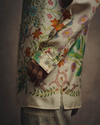 -SPECIAL- “GUCCI” 2015-2022 Botanical printed silk shirt