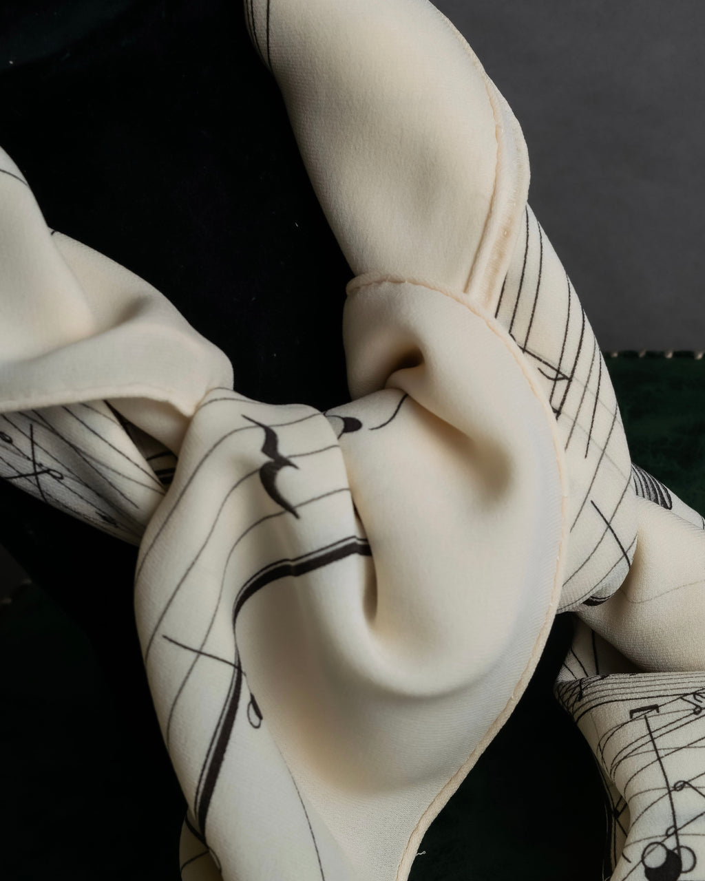 "HERMES" La Musique des Sphères Carre 90 silk scarf