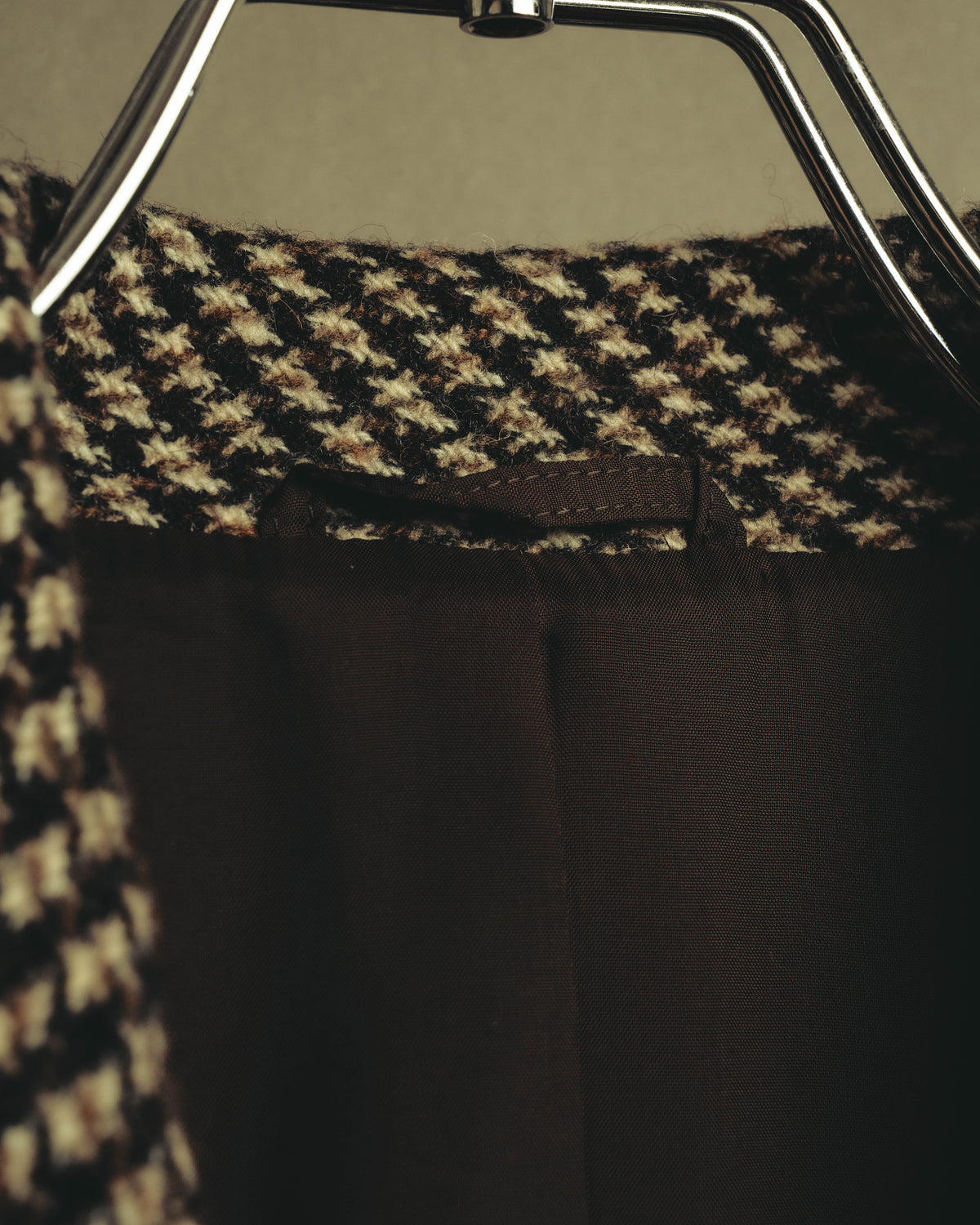 "BURBERRY LONDON" 00's-10's Fringed tweed blazer