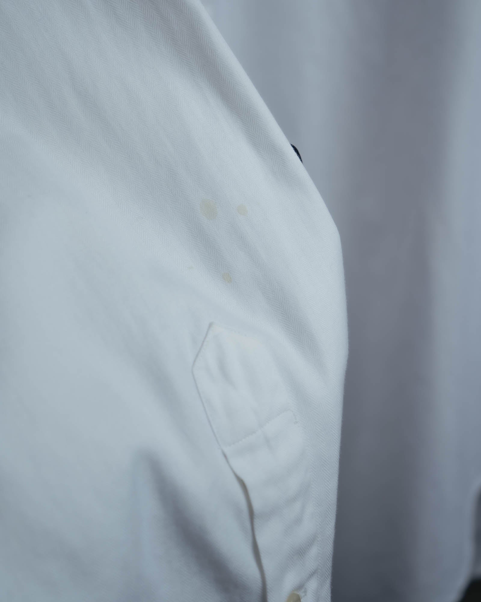 -MOOD MILLÉSIMES-
90’s-00’s andrew two-ply cotton white shirt by “Polo Ralph Lauren”