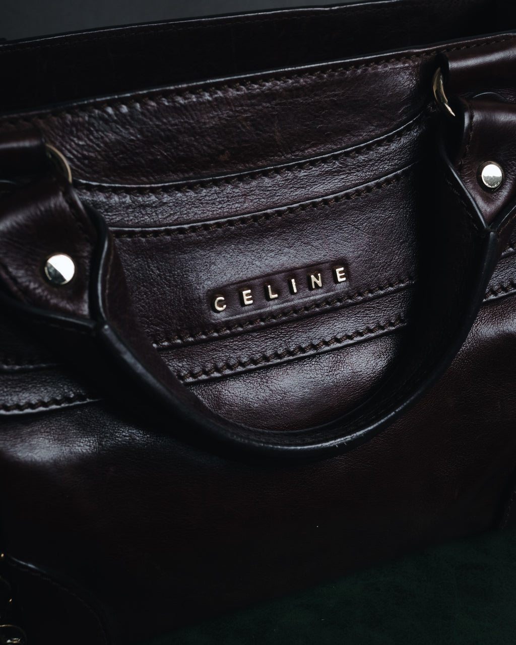 "CELINE" 00’s structured boogie handbag