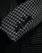 –SPECIAL– "SAINT LAURENT PARIS"
10’s Houndstooth leather-lapel peak blazer