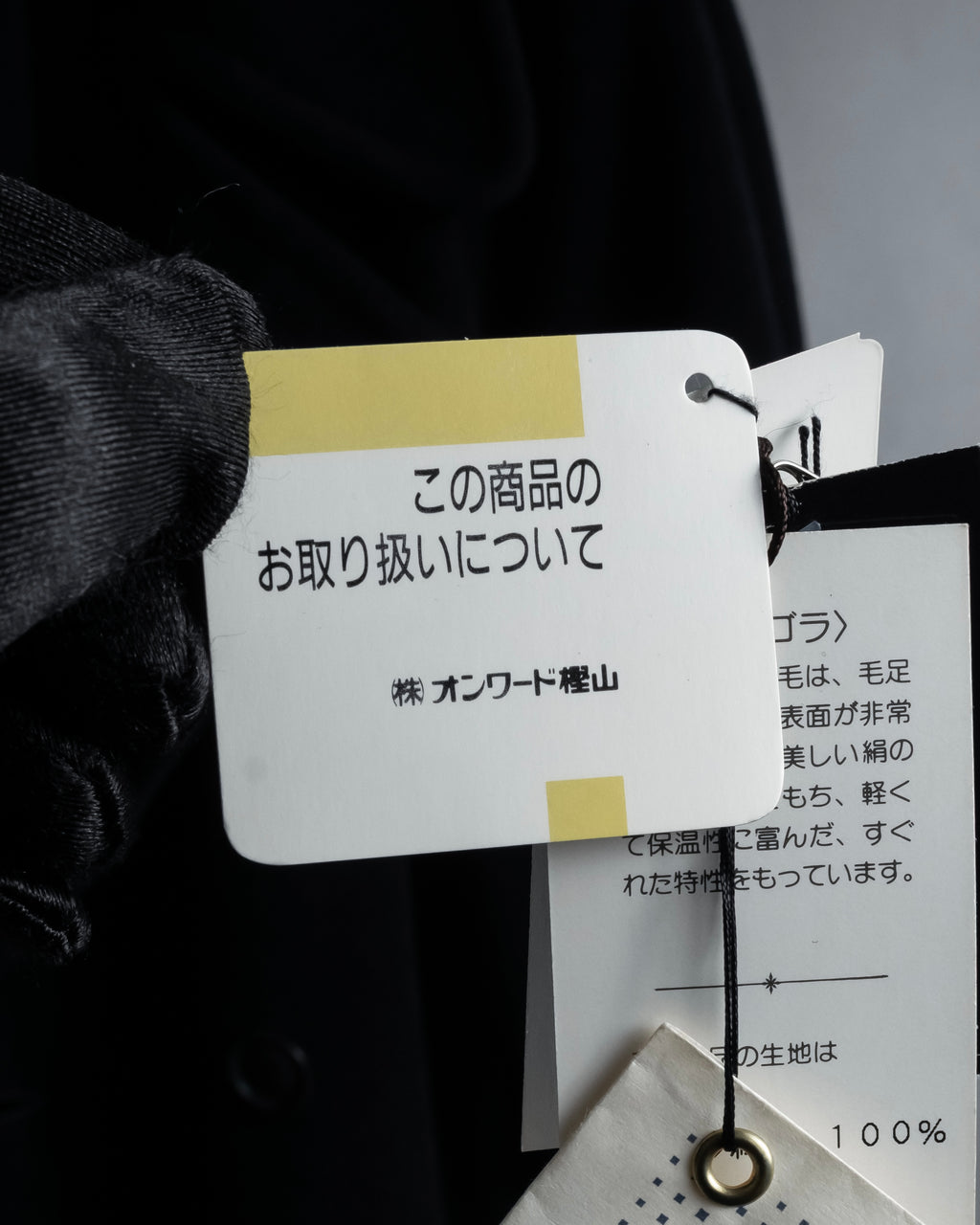 “SOPRANI DONNA” Tailored double-breasted long coat