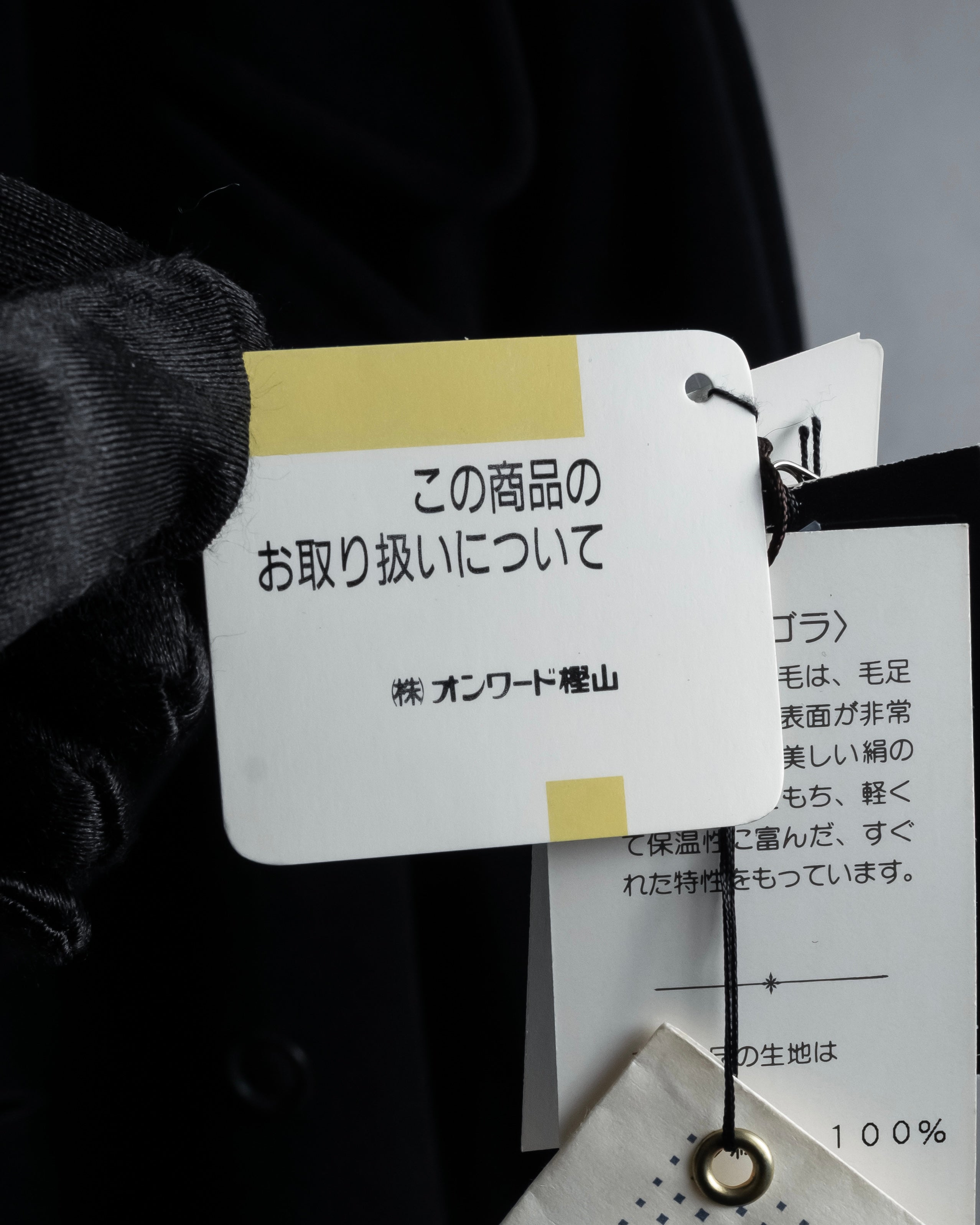 “SOPRANI DONNA” Tailored double-breasted long coat