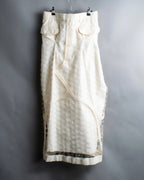 "MAISON MARGIELA" 20SS Polka dot tulle layered skirt